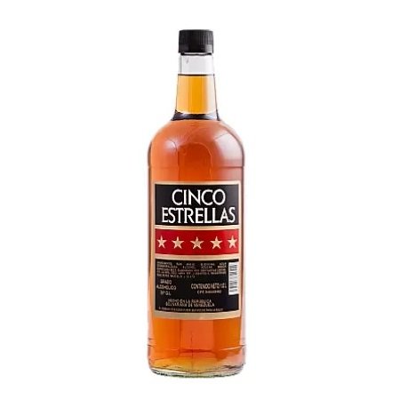 Cinco Estrellas Ron Añejo 1 L