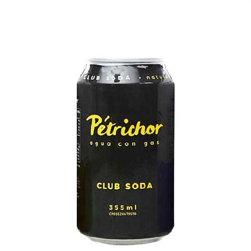 Petrichor agua con gas Club Soda 355 ml