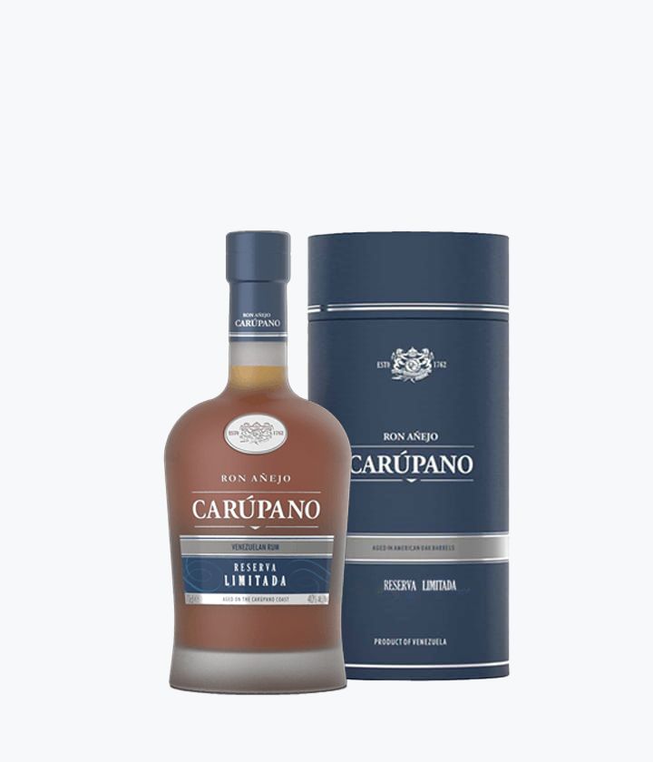 Carúpano ron añejo reserva limitada 750ml.