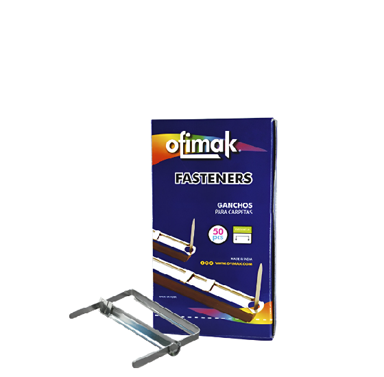 Ofimak Ganchos Para Carpetas 7cm 50 Und