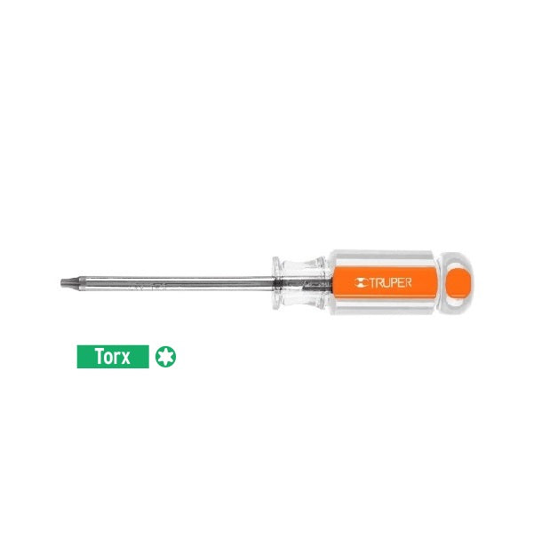 Truper Desarmador punta Torx Screwdriver T-25 102 mm 4"