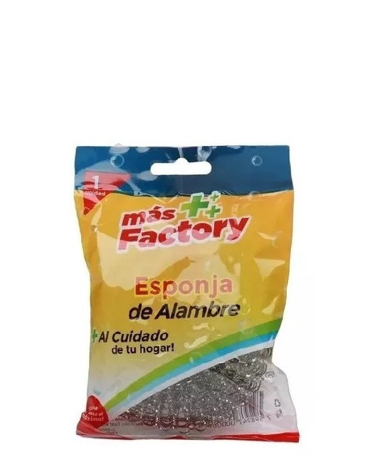 Más Factory Esponja De Alambre 1 Unidad