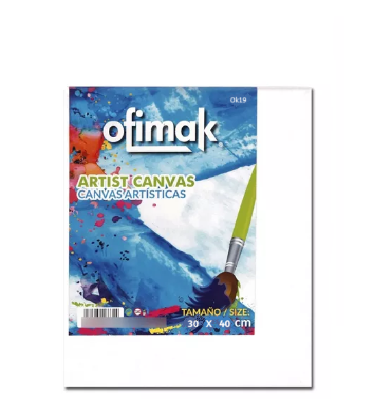 Ofimak Lienzo Artístico 30 X 40 Cm
