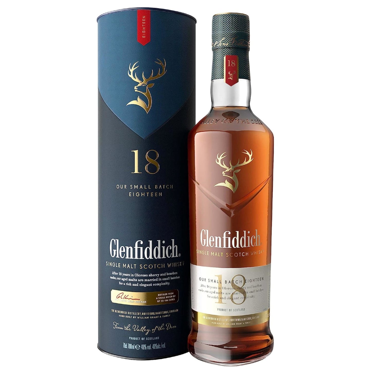 Glenfiddich 18 Años Whisky Escocés 750 ml