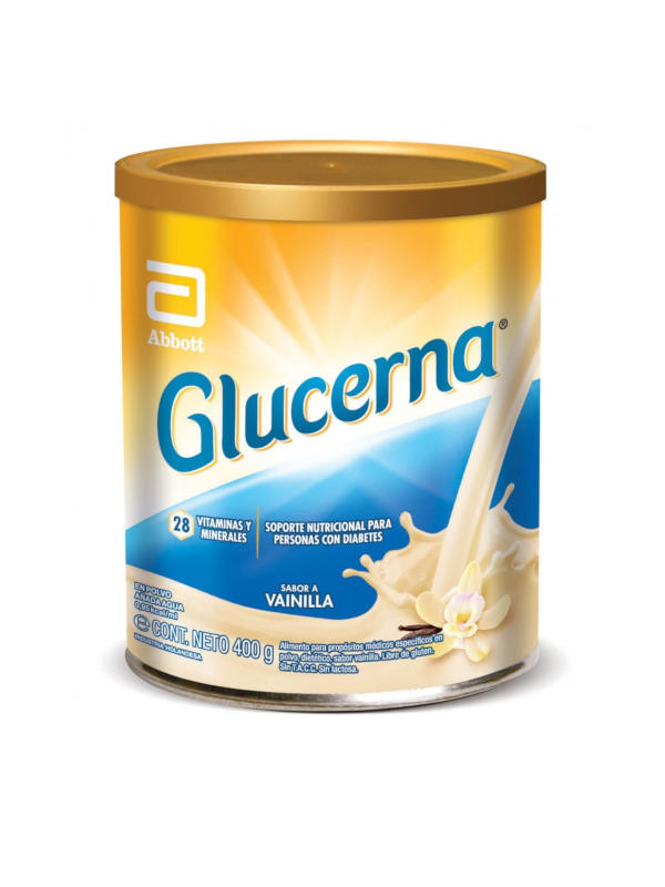 Glucerna nutrición especializada vainilla 400g