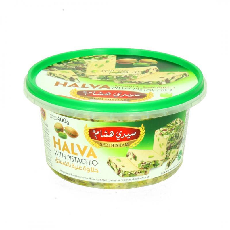 SEDI HISHAM-HALVA CON PSTACHO 800 G