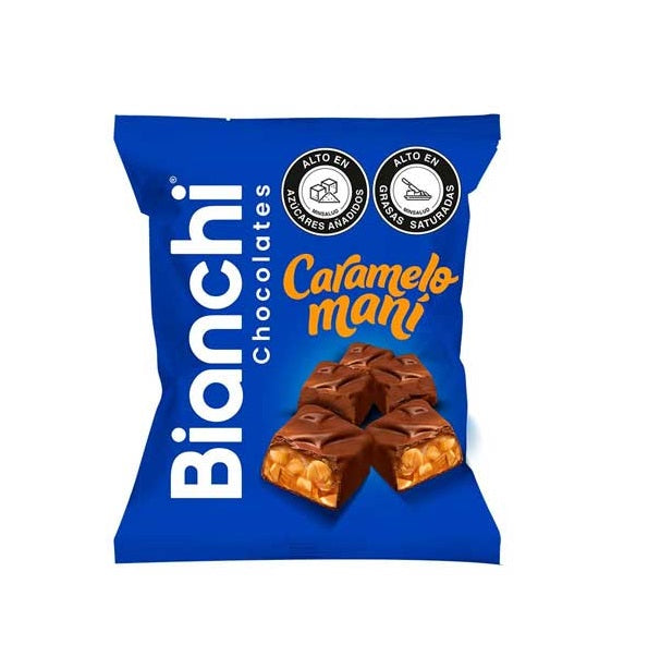 Bianchi Chocolates Caramelo Mani 55g.