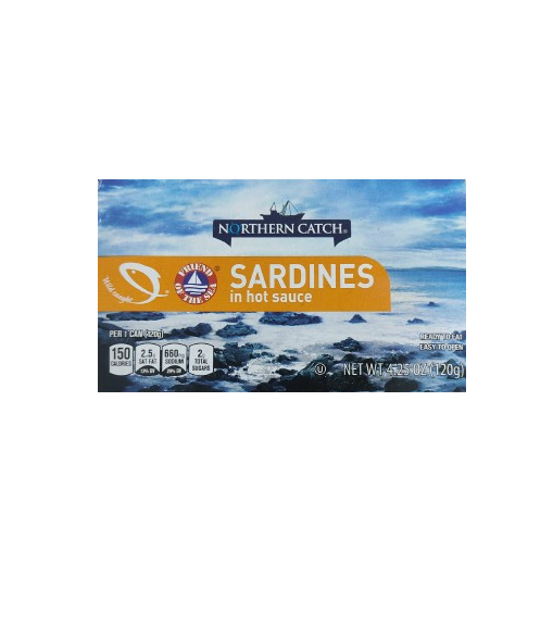 Northern Catch Sardinas en salsa picante 120gr