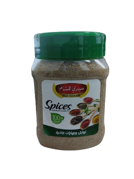 Sedi Hisham Spices Premium Quality Pimienta Negra Molida 150g