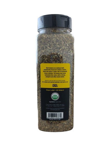 The Spice Lab- All Natural albahaca orgánica 170g