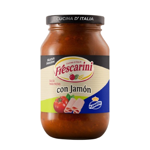 Frescarini Salsa De Pastas Con Jamón 490g