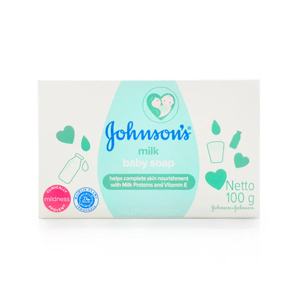 Johsons Jabon en barra de leche para Bebes recién nacidos