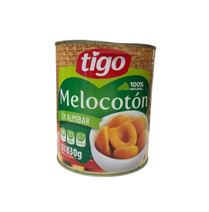 Tigo Melocotón Mitades De Almíbar 830g
