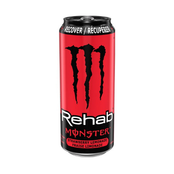 Monster Rehab limonada de fresa 458 ml