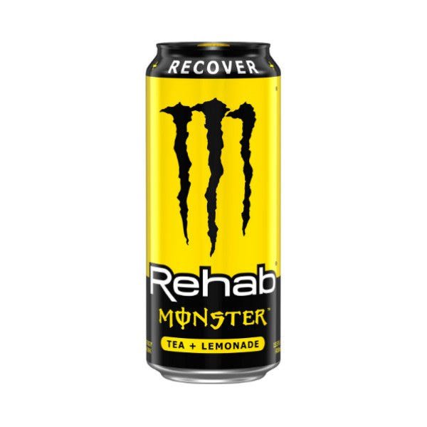 Monster Rehab Tea + Lemonade + Energy - Bebida energética sabor limonada 458 ml