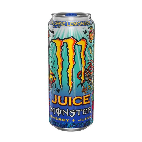 Monster Energía + jugo de limón australiano 473ml