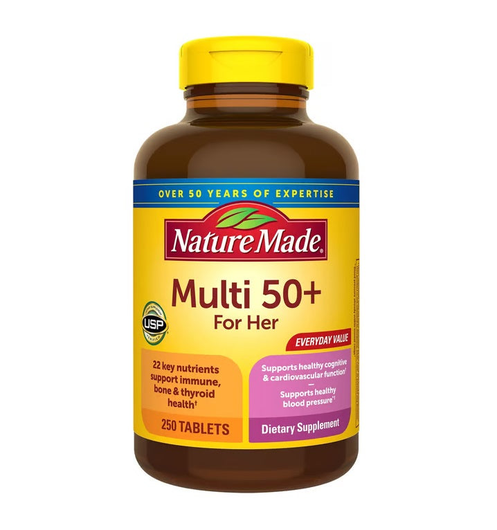 Nature Made Multi 50+ For Her 250 Tabletas