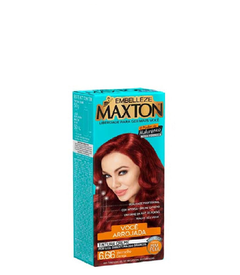 Embelleze Maxton Tinte 6.66 Vermelho Cereja - Rojo Cereza