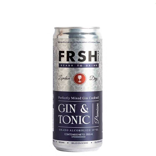 Frsh Drinks Gasificada Gin & Tonic Premium 355ml