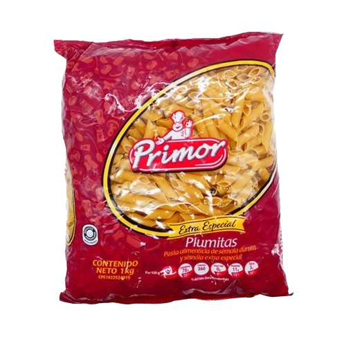 Primor Pasta Plumitas 1 Kg