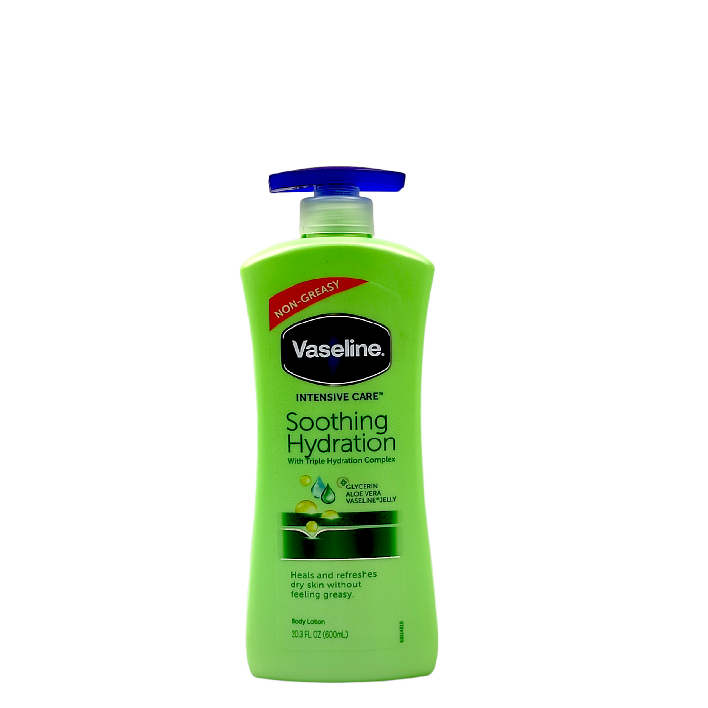 Vaseline Intensive Care Soothing Hydration with triple hydration complex - Hidratación Calmante de Cuidados Intensivos con triple complejo de hidratación 600ml