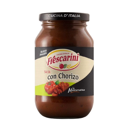 Frescarini Salsa Para Pastas Con Chorizo 490g