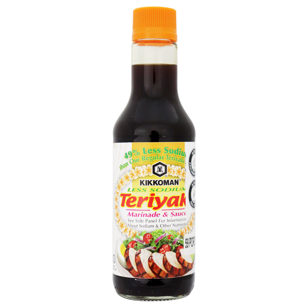Kikkoman Salsa Teriyaki Baja en Sodio 296ml