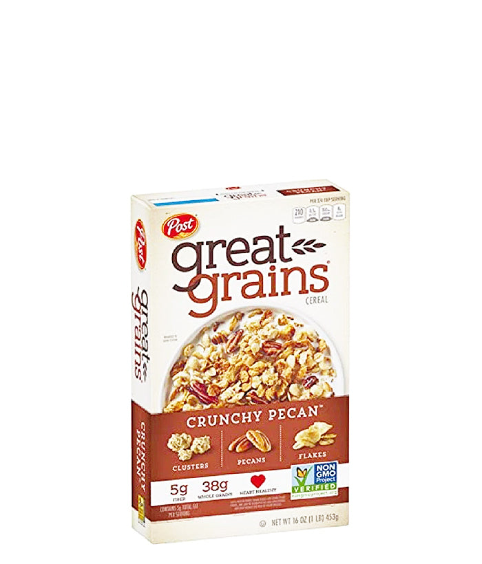 Post Great Grains Cereal Crunchy Pecan 453g