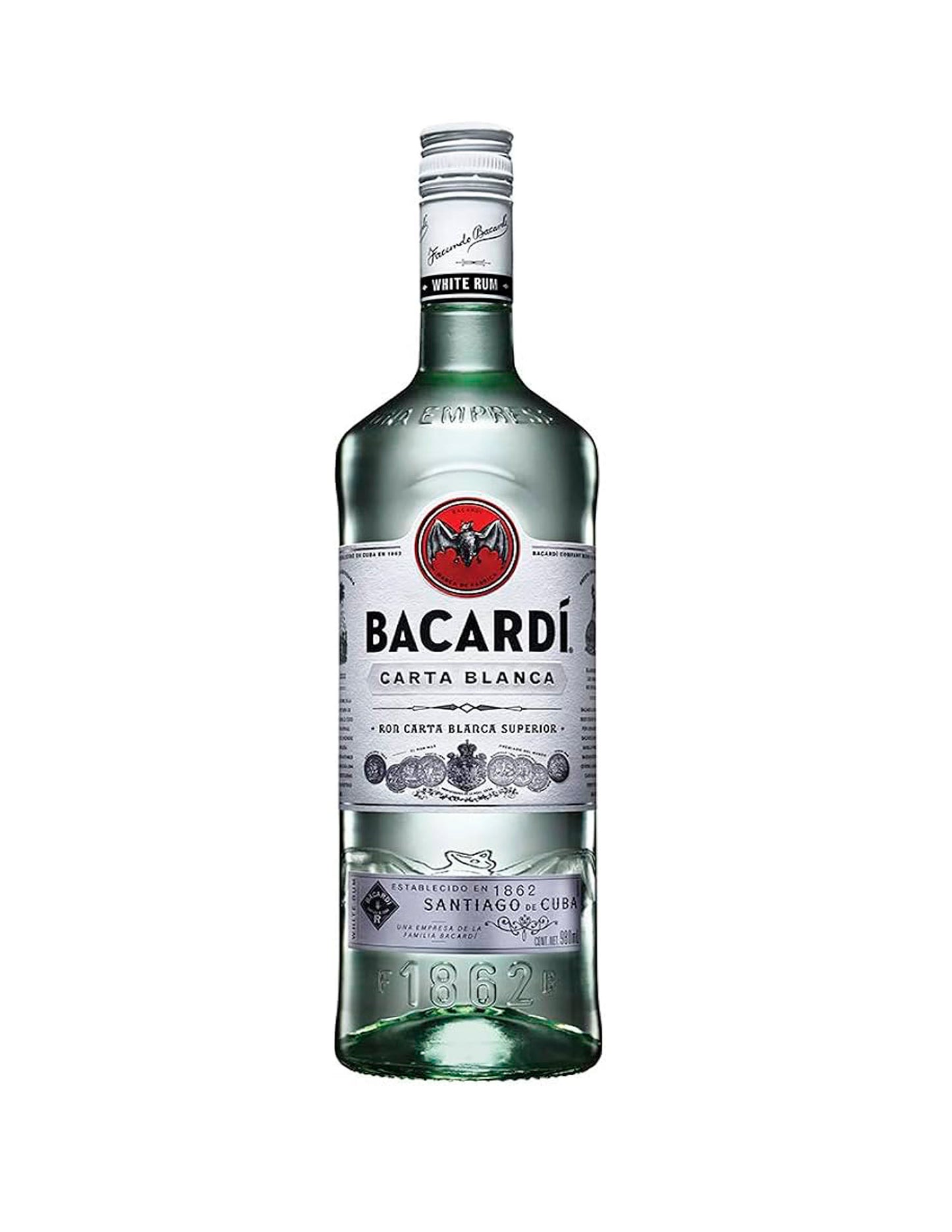 Bacardí ron superior carta blanca 980ml