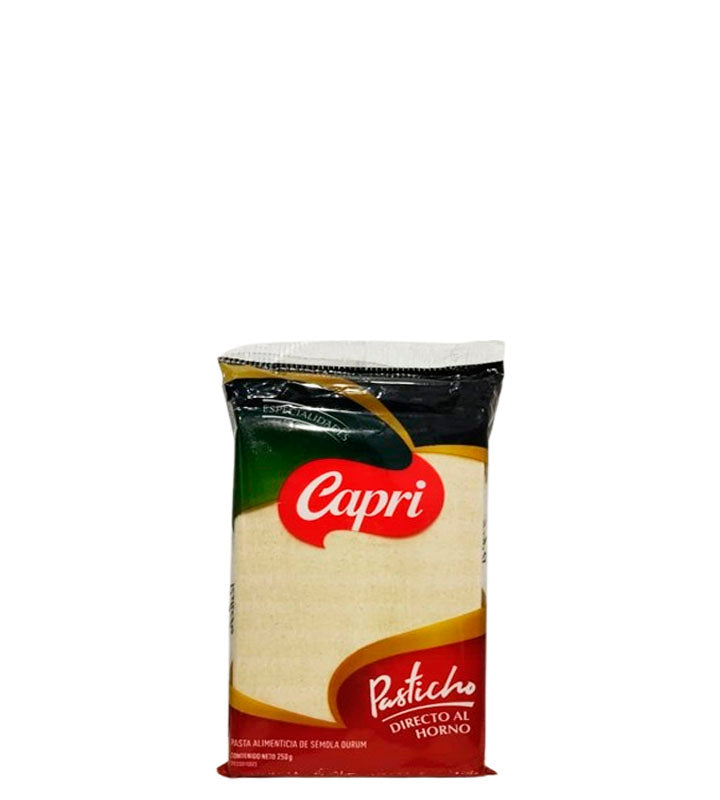 Capri Pasta para pasticho 250g
