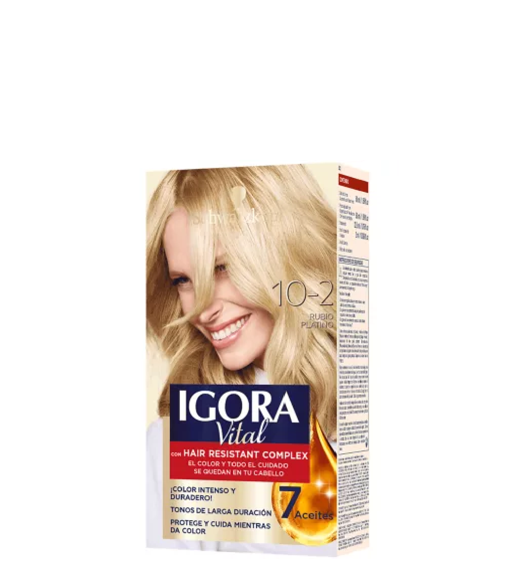 Schwarzkopf Igora Vital Tinte 10-2 Rubio Platino
