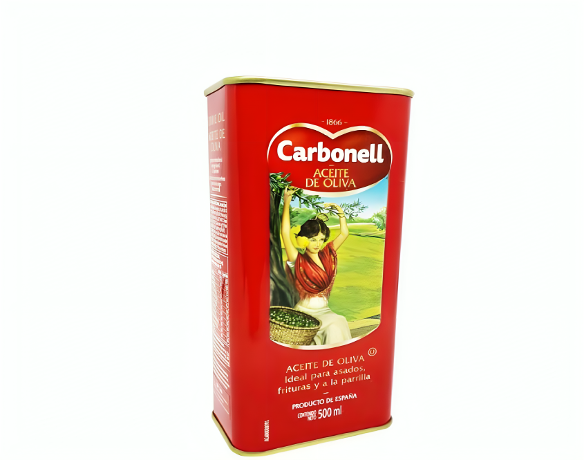 Carbonell Aceite De Oliva Ideal Para Asados, Frituras Y a La Parrilla 500ml