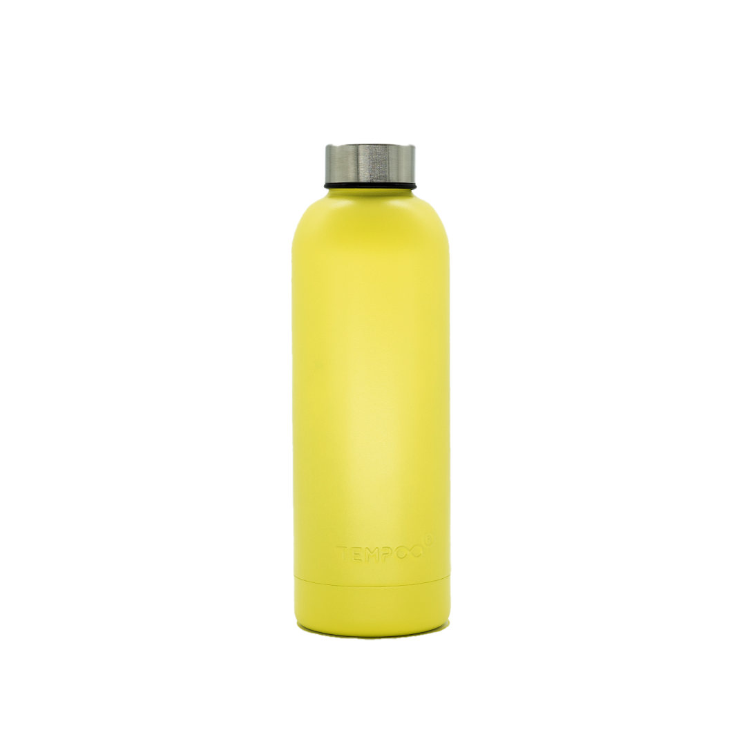 Tempoo Bottle Moon Opaque Yellow 17 Oz