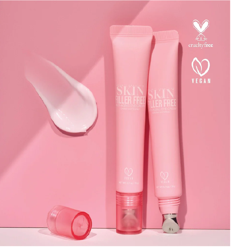 Beauty Creations Skin Filler Free Anti-Aging Eye Cream Vegan - Crema de ojos antienvejecimiento sin relleno para la piel vegana 20g