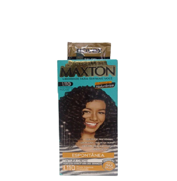 Embelleze Maxton Tinte 1.110 Preto Intenso Profundo - Negro intenso profundo