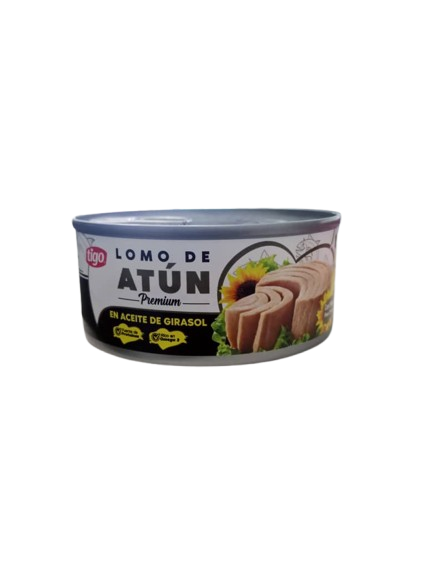 Tigo Lomo De Atún Premium En Aceite De Girasol 160g