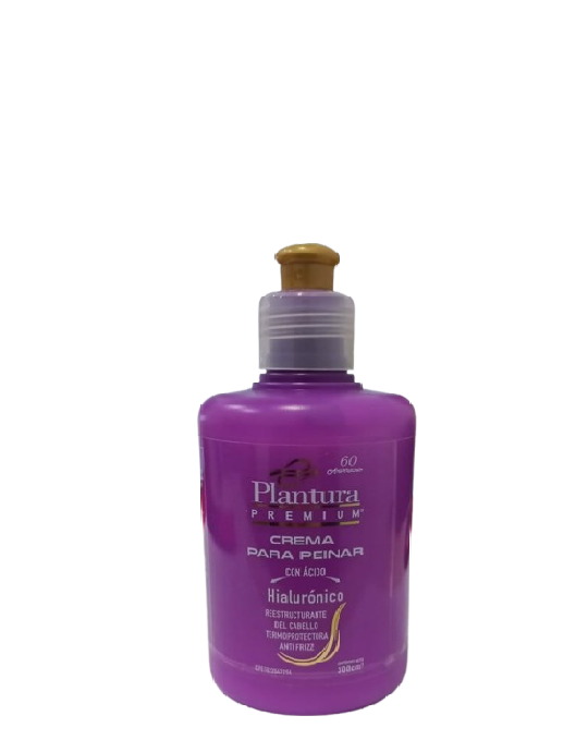 Plantura Premium Crema para Peinar con Ácido Hialurónico 300ml