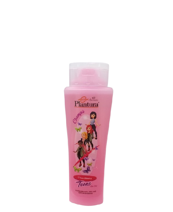 Plantura Champú para Niñas y Adolescentes Sin Sal 240ml