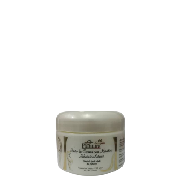 Plantura Baño de Crema con Keratina Hidratación Profunda 250ml