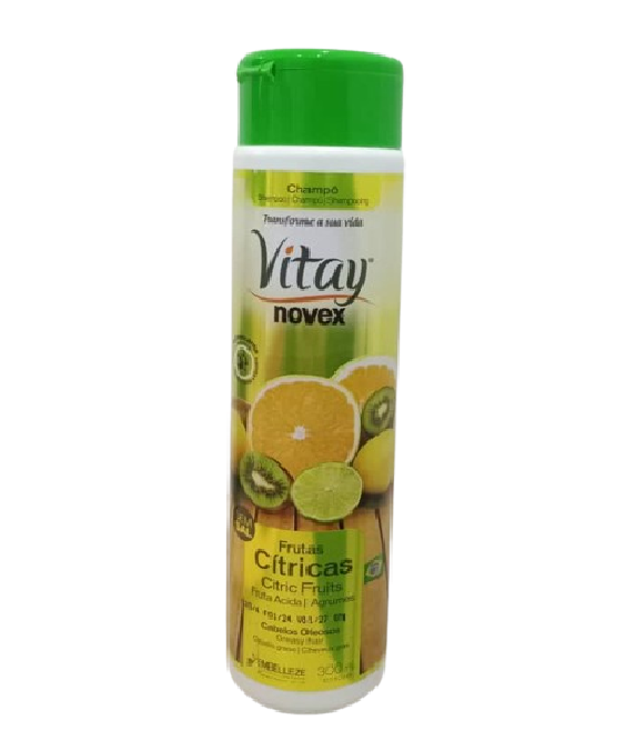 Embelleze Novex Vitay champú frutas cítricas para cabello graso 300ml
