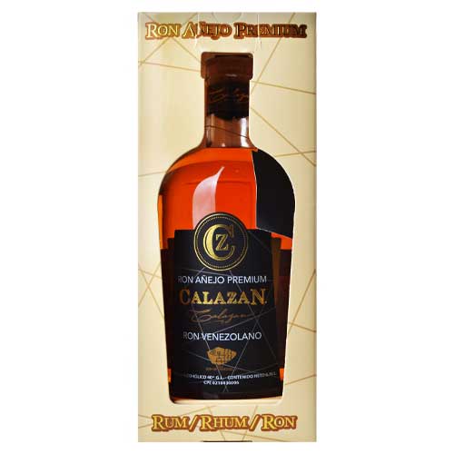 Calazan ron añejo premium 700ml.