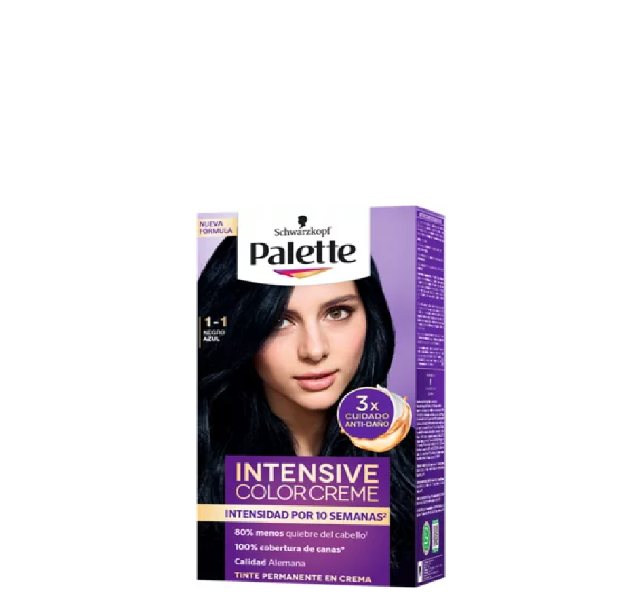 Schwarzkopf Palette Tinte 1-1 Negro Azul