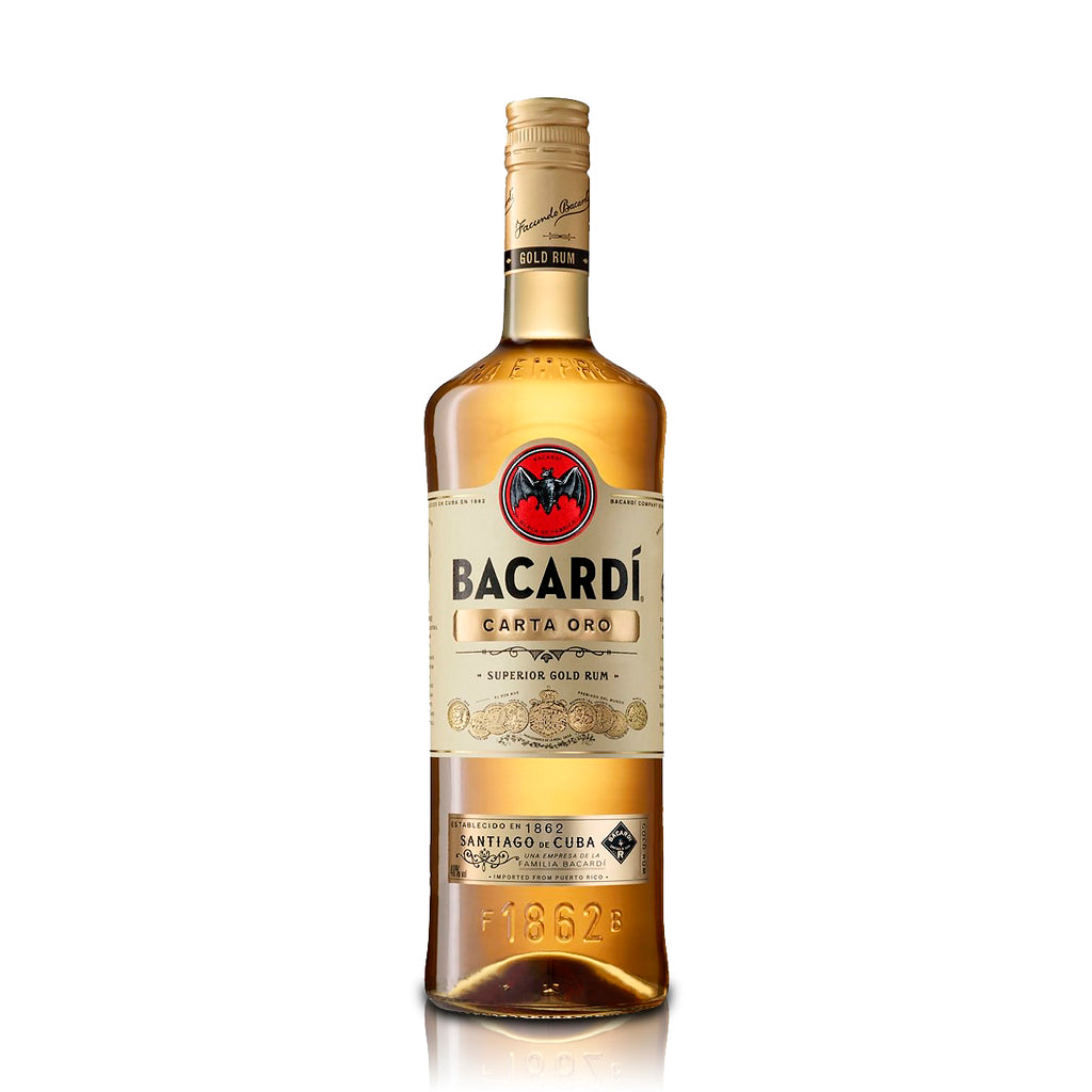 Bacardí ron carta oro 980ml.