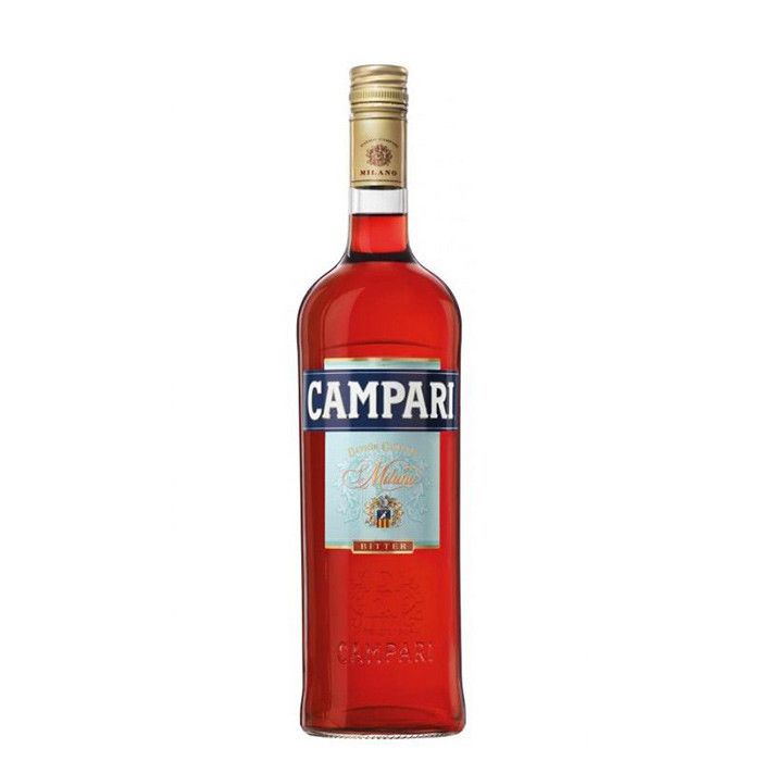 Campari Milano Bitter - Aperitivo espirituoso Italiano Amargo 100cl