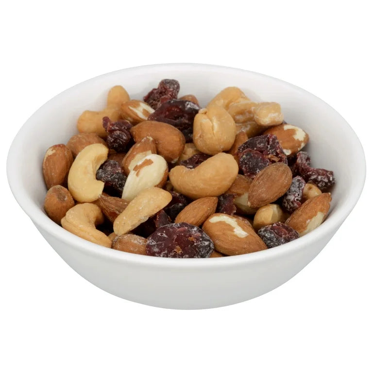 Imperial Nuts Smart Choice Cacahuetes mezclados Arándanos secos endulzados, anacardos sin sal, almendras y nueces 56g