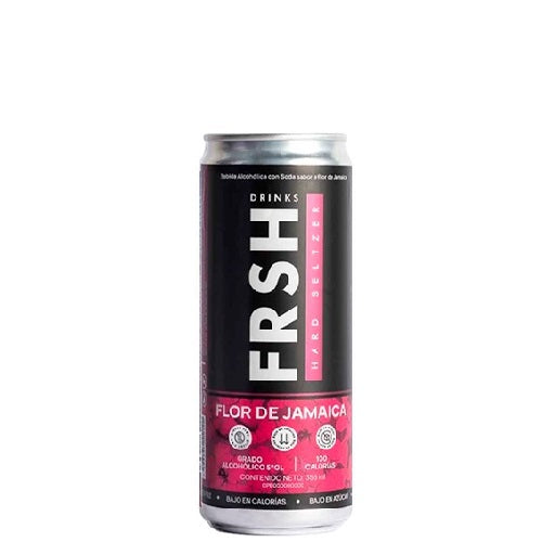 Fresh Drinks Hard Seltzer flor de Jamaica 355 ml