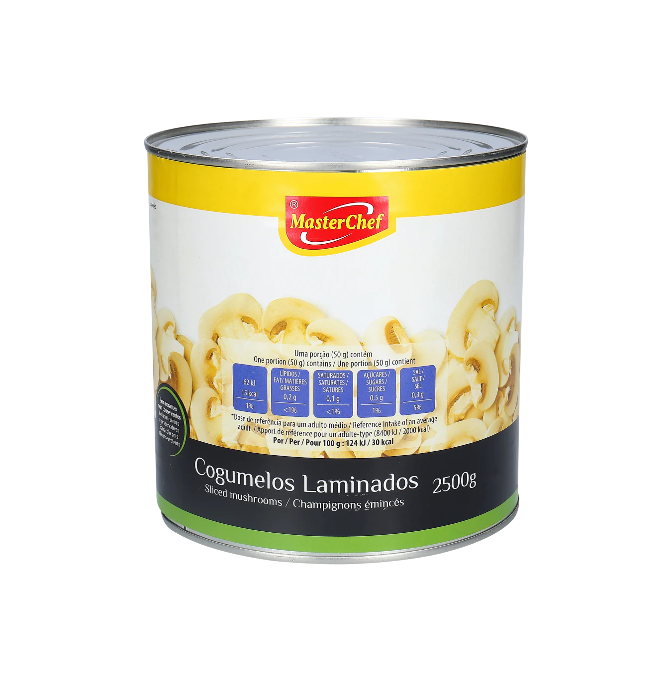 MasterChef Cogumelos Laminados 2,5 Kg