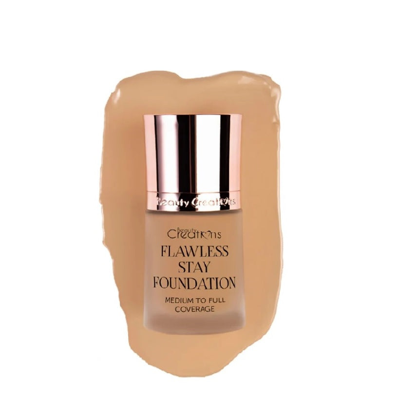 Beauty Creations Base Flawless Stay Foundation Medium To Full Coverage FS 8.5 30ml