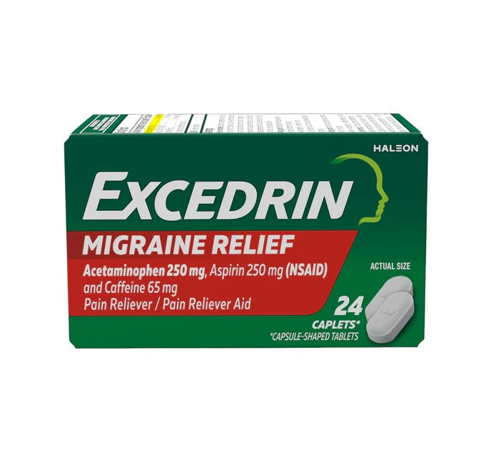 Excedrin 24 Tabletas