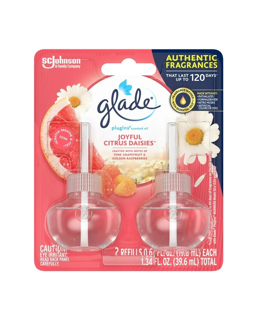 Glade Joyful Citrus Daisies 2 Refills 39,6ml